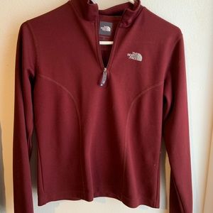 Maroon North Face Pullover